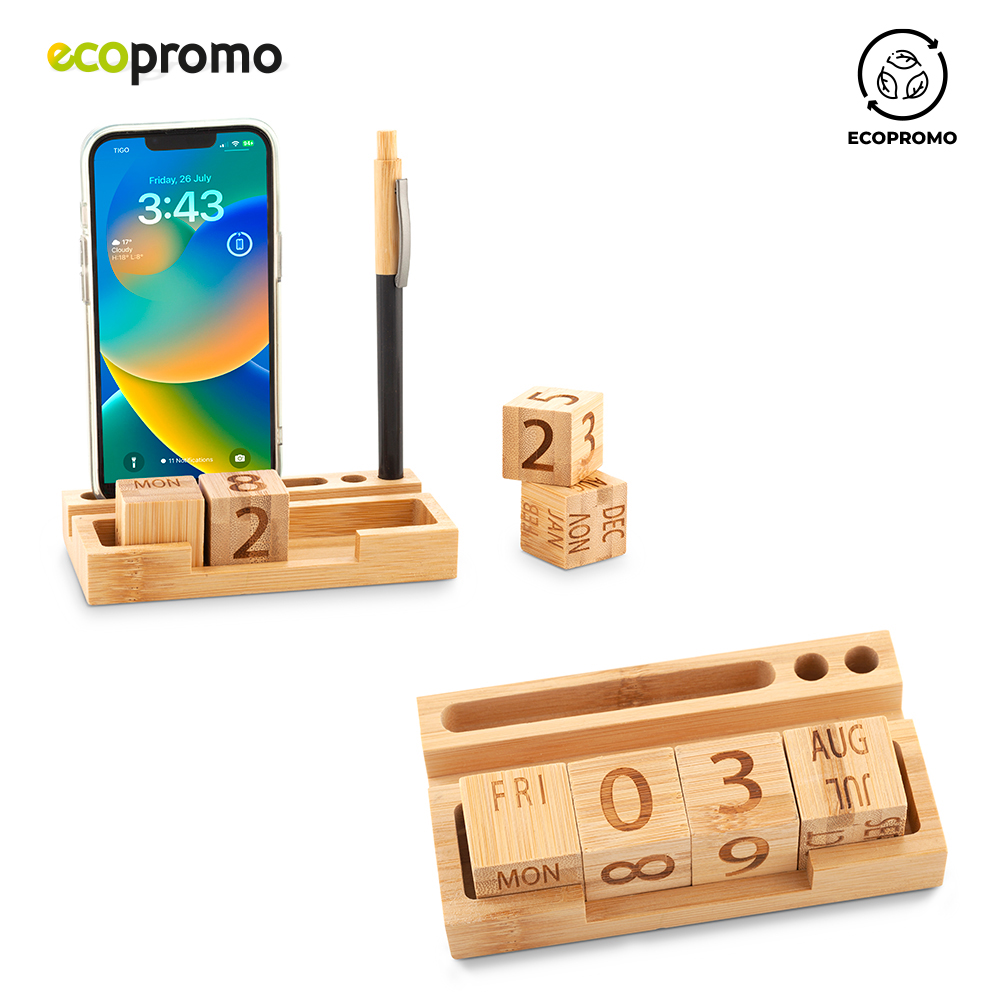 CALENDARIO PERPETUO WOOD CON SOPORTES