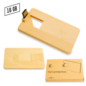 MEMORIA USB CREDIT CARD ZILDA BAMBOO PRECIO NETO