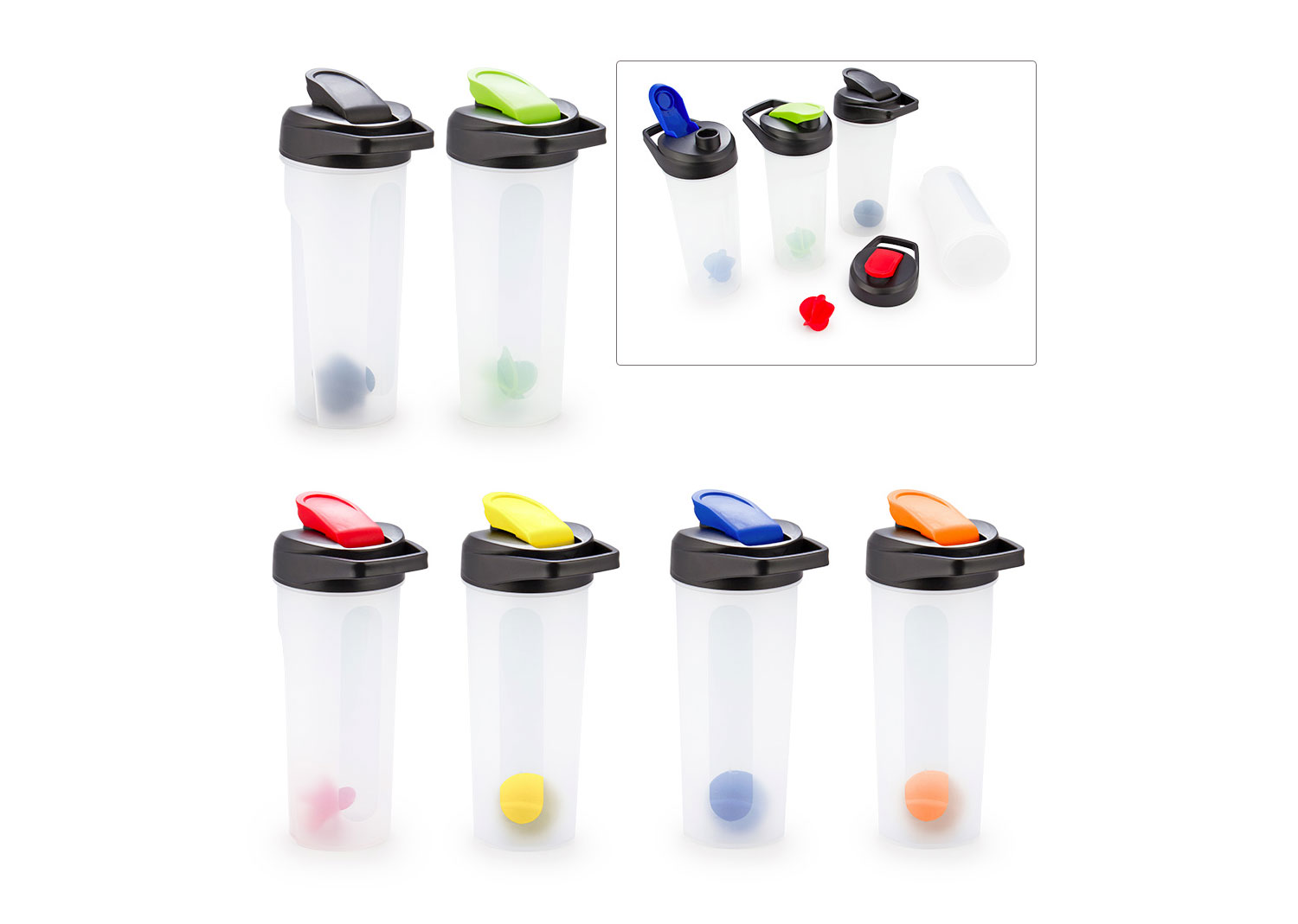 Botella shaker Round