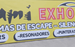 Aviso Bastidor sin Iluminación