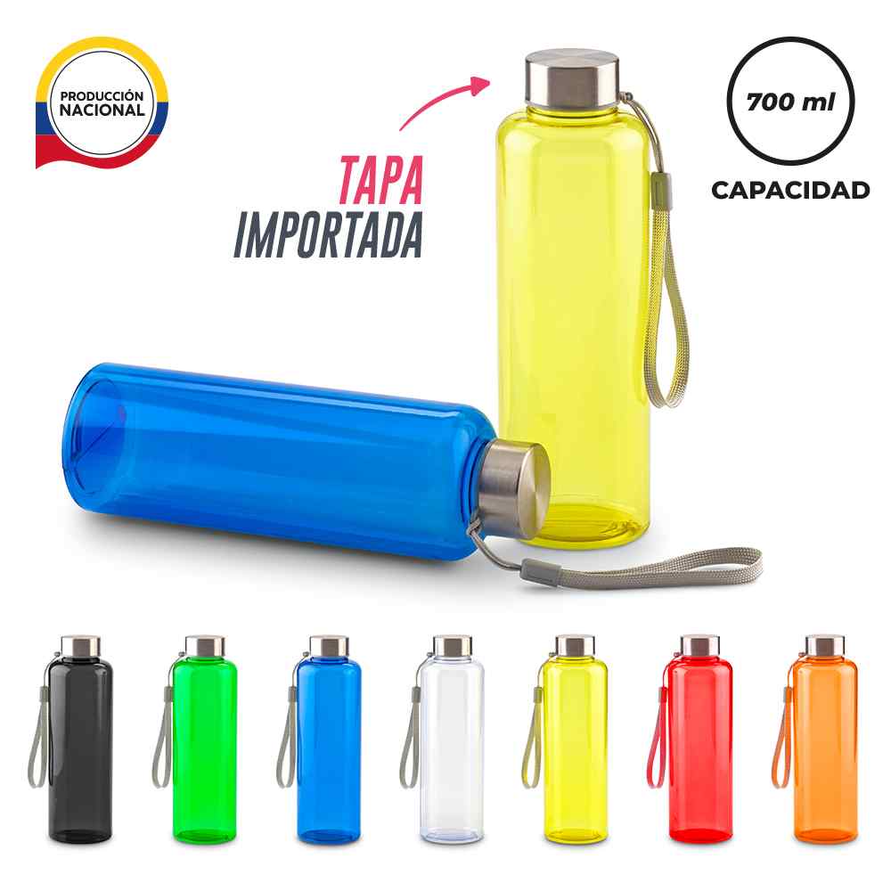 Botilito Plástico Pvc Runny 700ml - Producción Nacional