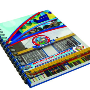 Agenda Escolar media carta 21.5 x 14 Anillada