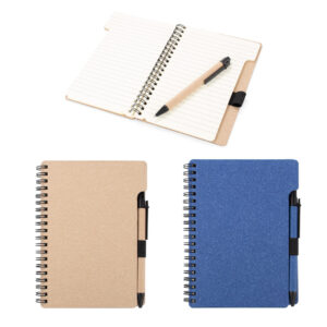 Libreta Pascal con Bolígrafo
