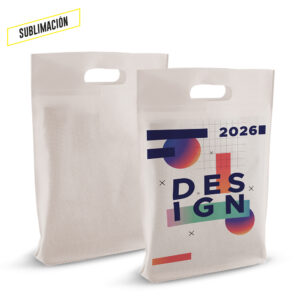 BOLSA EN CAMBREL CON FUELLE PARA SUBLIMACIÓN