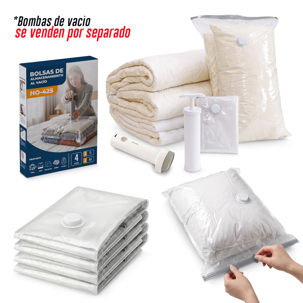BOLSAS DE ALMACENAMIENTO AL VACIÓ