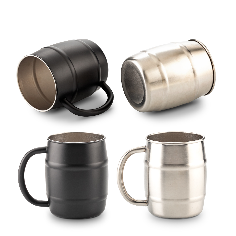 MUG METÁLICO BEER 600ML