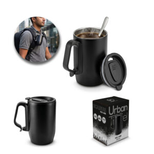 MUG METÁLICO ICARUS URBAN TRAVEL 350ML