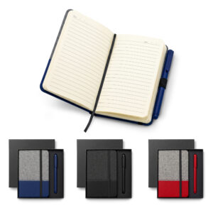 SET DE LIBRETA CON BOLÍGRAFO QUARK