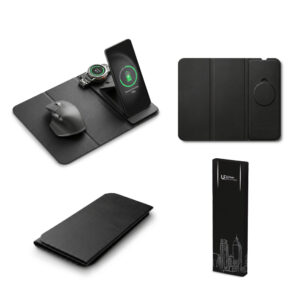 MOUSE PAD CON CARGADOR INALÁMBRICO DRUS URBAN BUSINESS