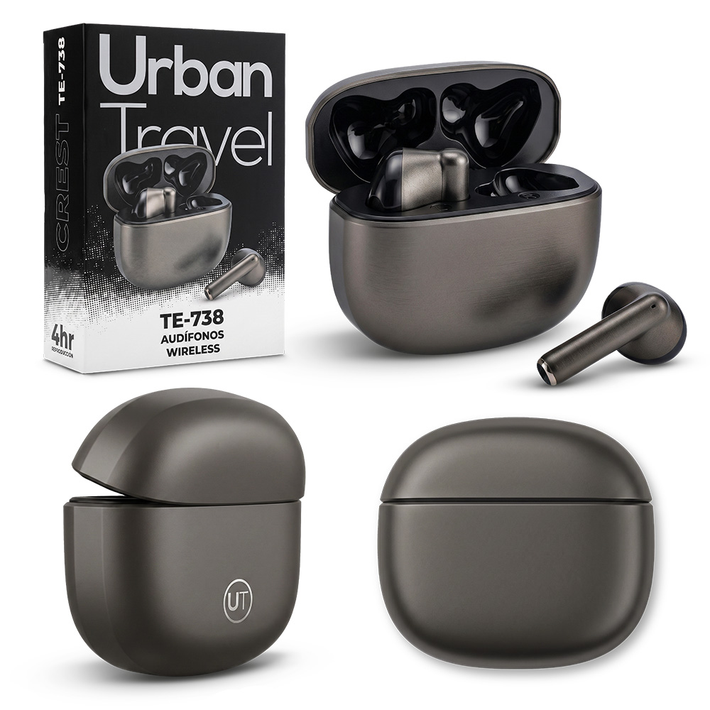 AUDÍFONOS WIRELESS CREST URBAN TRAVEL