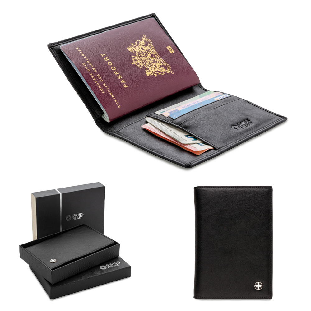 PORTAPASAPORTE BOOK SWISS PEAK
